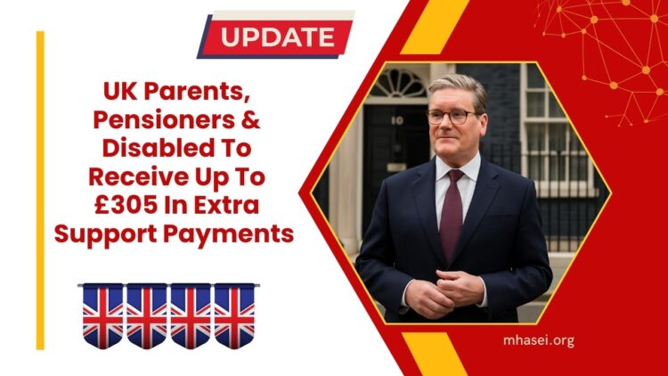 UK Parents, Pensioners & Disabled To Receive Up To £305 In Extra Support Payments This Year